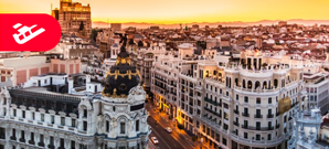 Vol a Madrid con equipaje en bodega