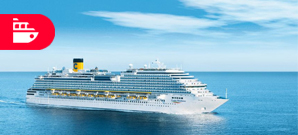 Costa Diadema a Brasil y Uruguay